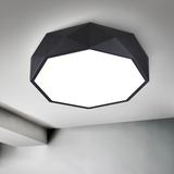 led吸顶灯卧室灯温馨圆形创意书房灯几何客厅灯现代简约餐厅灯具