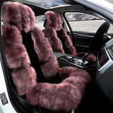 2016年新款澳洲纯羊毛皮毛一体汽车座垫女士长毛冬季通用保暖坐垫