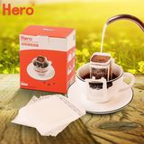Hero挂耳滤纸 咖啡滤杯过滤网 便携滴漏式滤泡网咖啡粉滤袋