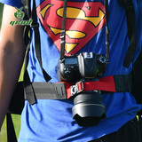 单反相机登山腰带 相机固定腰带 骑行腰包带 数码摄影配件 包邮