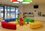 弧形沙发 早教中心沙发 幼儿园大厅等候区沙发 亲子园儿童沙发凳