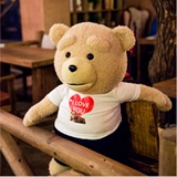 正品布布牛 正版ted贱熊会说话的泰迪熊毛绒玩具熊娃娃抱抱熊生日
