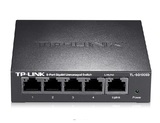 TP-LINK 5五口1000M全千兆网络 非网管铁盒交换机 TL-SG1005D