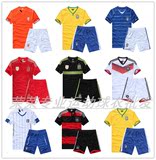 2014世界杯版 巴西荷兰德国西班牙意大利足球服主场客场短袖球衣