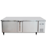 首厨1.2米保鲜工作台商用冷藏冷冻保鲜柜不锈钢平冷柜厨房操作台