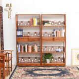 特价仿古典明清家具博古架多宝阁实木置物架书柜组合榆木四层书架