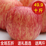 【果留香】  山东烟台红富士苹果 栖霞新鲜苹果水果有机10斤包邮
