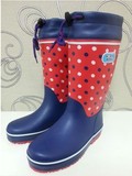 新款欧美大牌春夏儿童雨鞋防滑防水高筒雨靴男女童雨鞋亲子款雨鞋