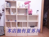 儿童书柜简约现代书架原木简易提供安装说明书自由组合单个书柜