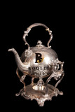 014宝勒艺廊西洋古董银器鎏银茶壶