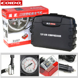 Coido/风王车载充气泵2107 车用打气泵 多功能汽车轮胎充气泵