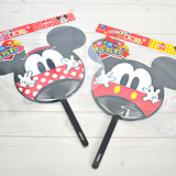 韩国代购进口正品迪士尼米奇老鼠可爱卡通造型手柄塑料扇子