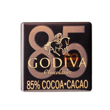 美国进口 比利時 GODIVA 高迪瓦 片装85%纯黑巧克力 现货