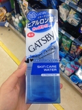 日本原装正品gatsby杰士派男士清爽控油保湿药用爽肤水玻尿酸蓝色