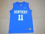 NCAA球衣 肯塔基野猫队球衣安东尼戴维斯23号沃尔11号蓝色大学