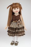可爱公主长发换装娃娃 女孩玩具洋娃娃 外贸18寸美国女孩NPK娃娃