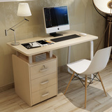 1米2加长新电脑桌 台式书桌家用办公桌简约写字台简易书柜电脑桌