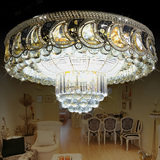 创意水晶灯具灯饰led卧室客厅水晶灯时尚奢华月亮造型欧式