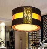 现代中式木质吊灯 客厅餐厅卧室书房古典灯具 创意茶楼仿古灯饰