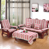 亿恩忆家纺定做实木沙发垫 红木椅子坐垫带靠背四季简易保暖座垫