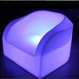 LED发光家具单人沙发欧式会客组合沙发时尚发光酒吧凳七彩发光椅