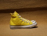 CONVERSE匡威常青款黄色帆布鞋高帮101001101010101000148699c