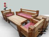 老榆木沙发中式实木沙发现代简约沙发明清仿古古典家具韩式沙发