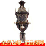 壁挂钟|高档木质机械挂钟|老式上弦钟表|仿古董钟|纯铜古典家居