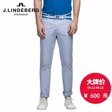 J.LINDEBERG男士商务休闲含莱卡纤维棉质水洗休闲长裤 51512B008