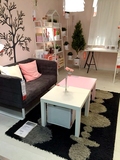 重庆宜家家居IKEA代购拉克边桌创意简约沙发边桌小茶几电话桌书桌