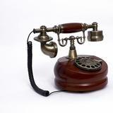 号电话中式古董家用座机特价老式民国实木旋转盘电话机仿古复古拨