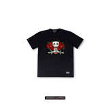 GRAF™原创设计激进强硬黑红玫瑰V字仇杀队Vol.2黑色短袖T恤