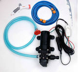 家用喷雾机12v高压水枪洗车泵刷车水泵空调微型专业220 V充电简易