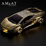 AMAT汽车香水座式车用车载香水摆件水晶车模车内饰品用品