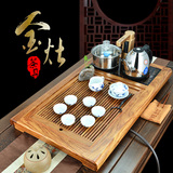 KAMJOVE/金灶R-800 一键智能自动泡茶机整套茶具金花梨木实木茶盘