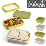 英国Joseph便当盒微波炉饭盒两层分格便携餐具沙拉盒餐盒套装带盖