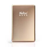 朗科(Netac) K206 移动硬盘 2.5英寸500G USB3.0高速 香槟色
