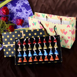 包邮好时kisses巧克力32粒方形礼盒装 DIY父亲节生日520情人礼物