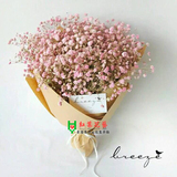 红叶花艺满天星玫瑰花束表白送女友礼物湖南株洲同城免费配送