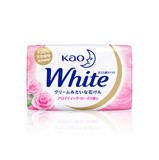 日本制 花王KAO white100%纯植物美白保湿沐浴香皂肥皂 玫瑰