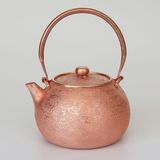 印象铜器云南丽江纯手工紫铜茶壶红茶具加厚烧水壶铜壶一体铜壶