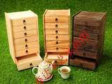 特价促销茶叶礼盒木质高档包装茶罐实木多层普洱茶盒空盒茶盘包邮