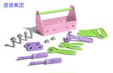 Green Toys Tool Set, Pink绿色玩具工具集,粉红色