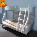 双层儿童床子母床带书架楼梯床上下床高低床二层床 成人床上下铺