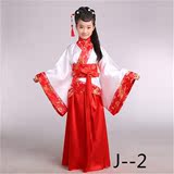 小芈月女童汉服古代汉女古装仙儿童乐器古筝舞蹈唐装女表演出服装