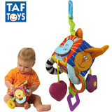 正品出口TAF TOYS 音乐积木盒宝宝牙胶婴儿床上挂铃风铃0-1岁玩具