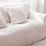 花街5号 欧式沙发垫布艺坐垫防滑皮沙发套巾罩子现代简约飘窗垫