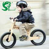 儿童木制平衡车 滑行学步车 德国木质玩具车童车自行车 宝宝礼物