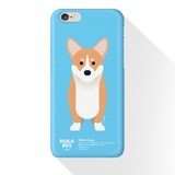 韩国正品代购PLUSBOX手机壳三星s6 iphone6/plus威尔士柯基犬情侣