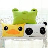 可爱卡通大黄鸭 青蛙 熊猫 枕套 单人枕 可爱实用床上用品